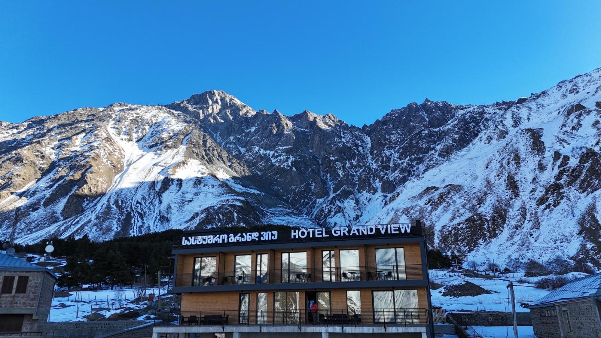 Kazbegi Hotel Grand View Εξωτερικό φωτογραφία